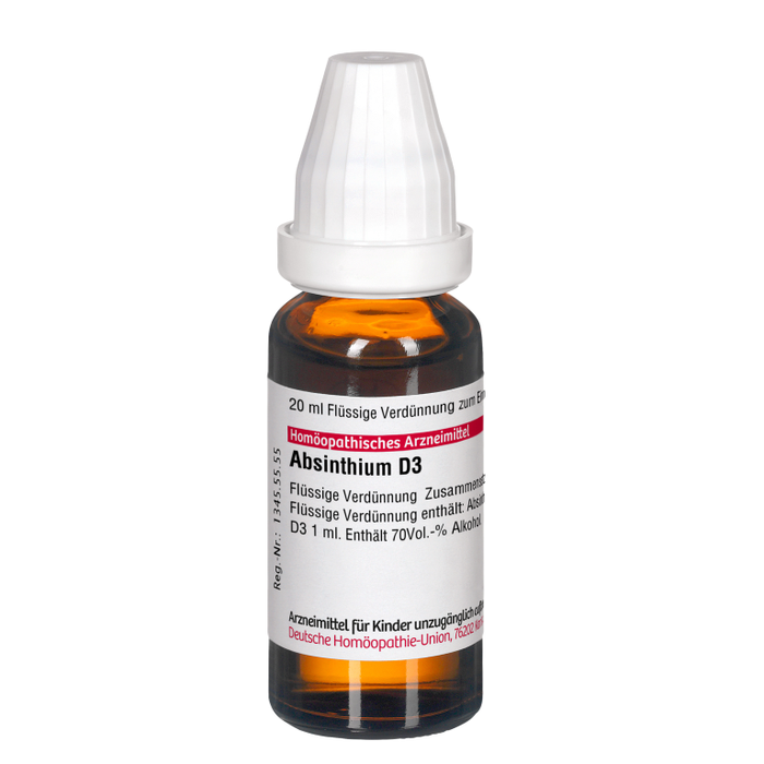 DHU Absinthium D3 Dilution, 20 ml Solution