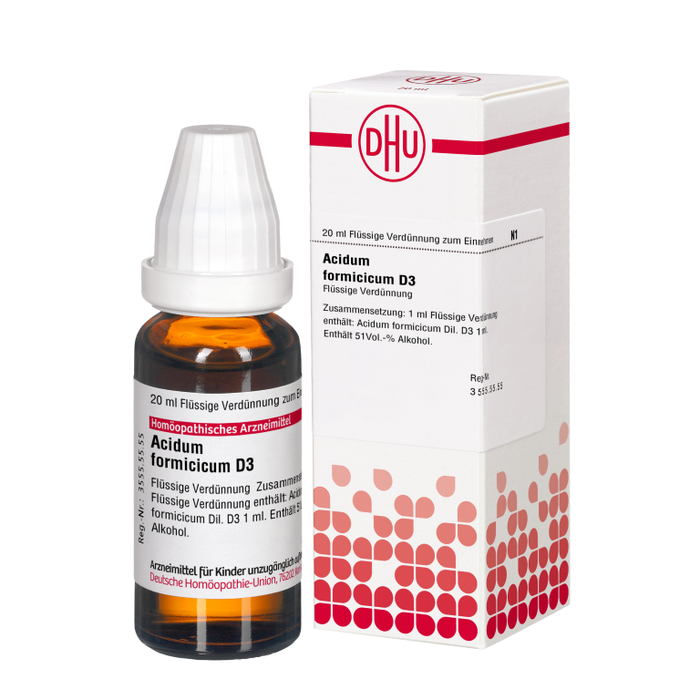 DHU Acidum formicicum D3 Dilution, 20 ml Solution