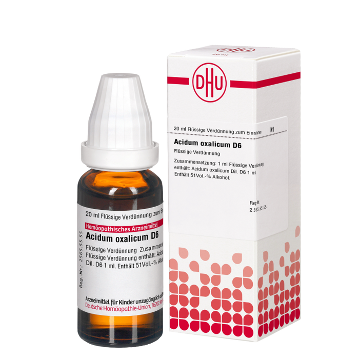 DHU Acidum oxalicum D6 Dilution, 20 ml Solution