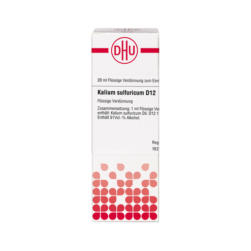 DHU Kalium sulfuricum D12 Dilution, 20 ml Lösung