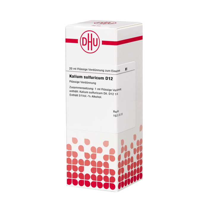 DHU Kalium sulfuricum D12 Dilution, 20 ml Solution