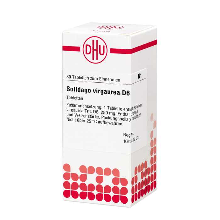 Solidago virgaurea D6 DHU Tabletten, 80 St. Tabletten