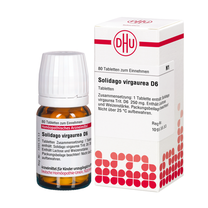Solidago virgaurea D6 DHU Tabletten, 80 St. Tabletten