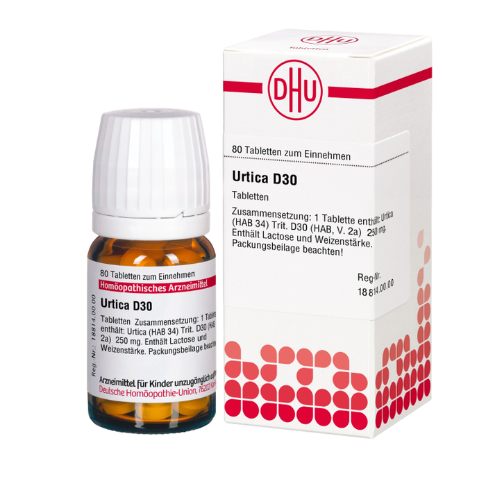 Urtica D30 DHU Tabletten, 80 pc Tablettes