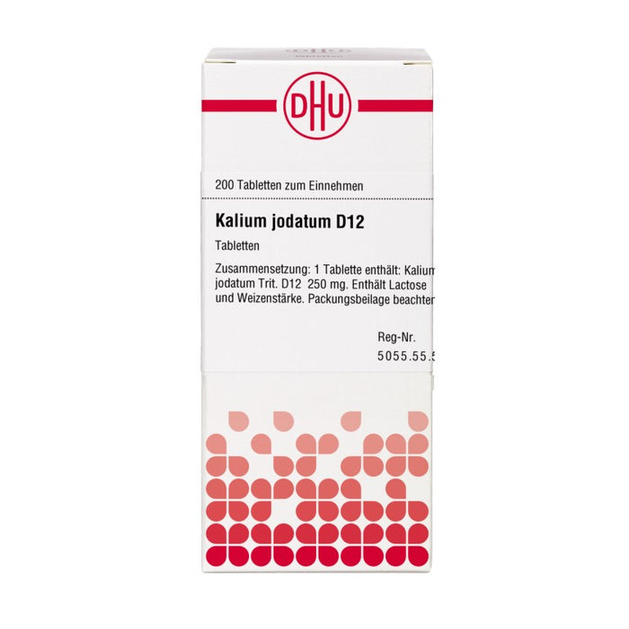 DHU Kalium jodatum D12 Tabletten, 200 St. Tabletten