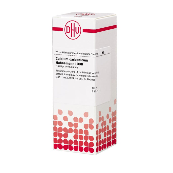DHU Calcium carbonicum Hahnemanni D30 Dilution, 20 ml Solution