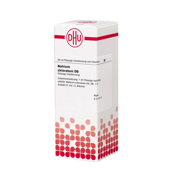 DHU Natrium chloratum D6 Dilution, 20 ml Solution