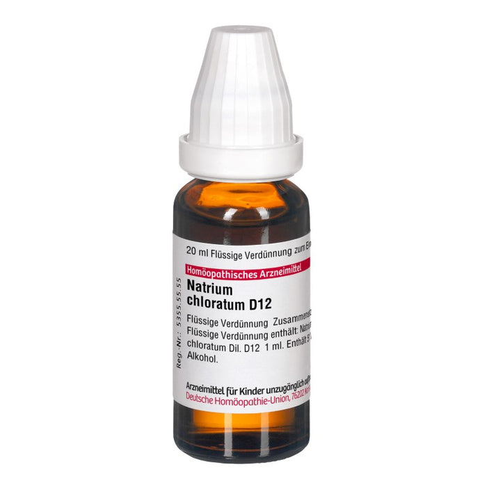 DHU Natrium chloratum D12 Dilution, 20 ml Solution