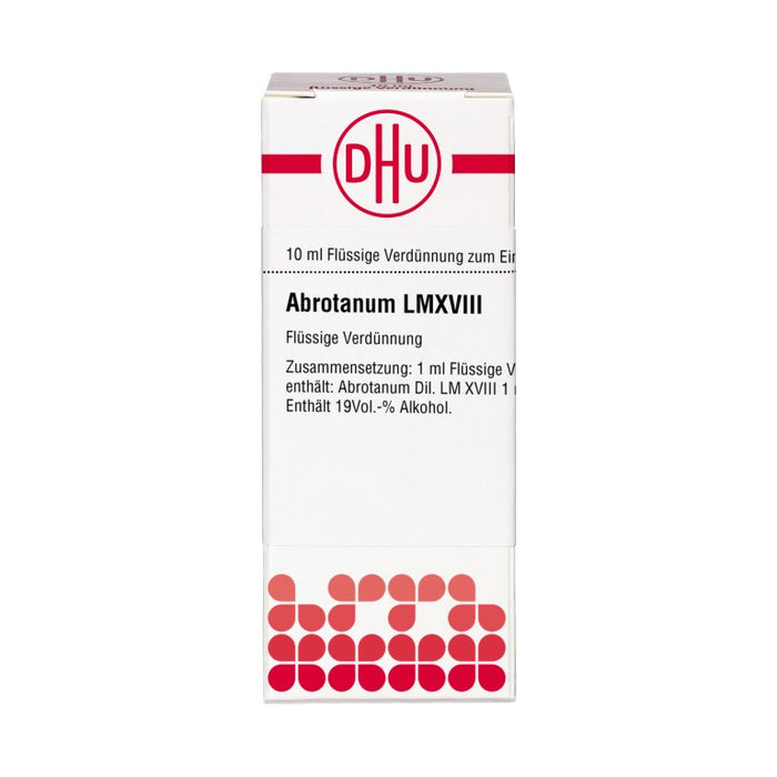 Abrotanum LM XVIII DHU Dilution, 10 ml Lösung