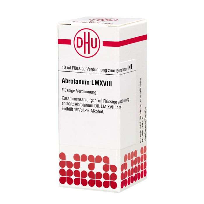 Abrotanum LM XVIII DHU Dilution, 10 ml Solution
