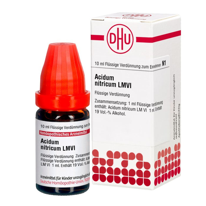 Acidum nitricum LM VI DHU Dilution, 10 ml Solution