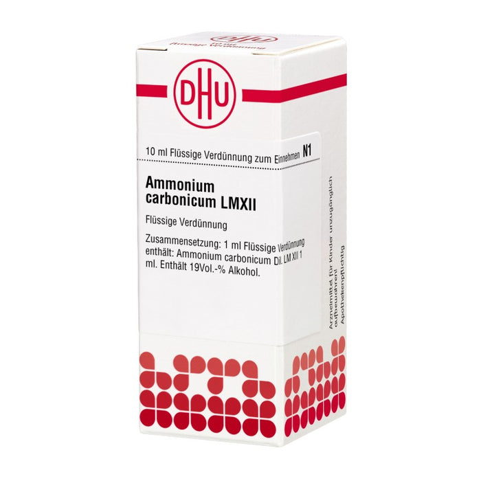 Ammonium carbonicum LM XII DHU Dilution, 10 ml Solution