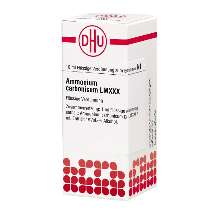Ammonium carbonicum LM XXX DHU Dilution, 10 ml Solution