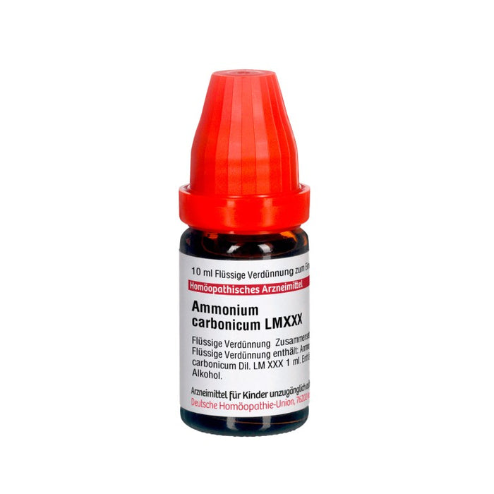 Ammonium carbonicum LM XXX DHU Dilution, 10 ml Solution