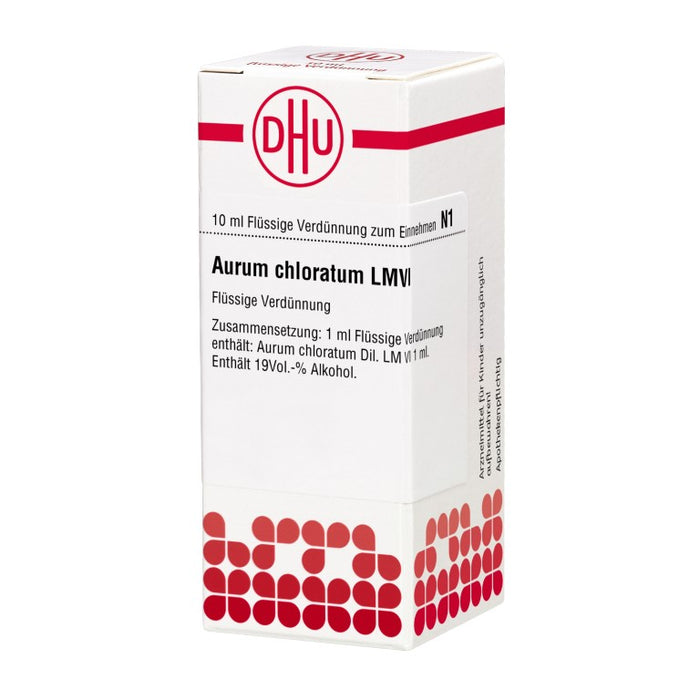 DHU Aurum chloratum LM VI Dilution, 10 ml Solution