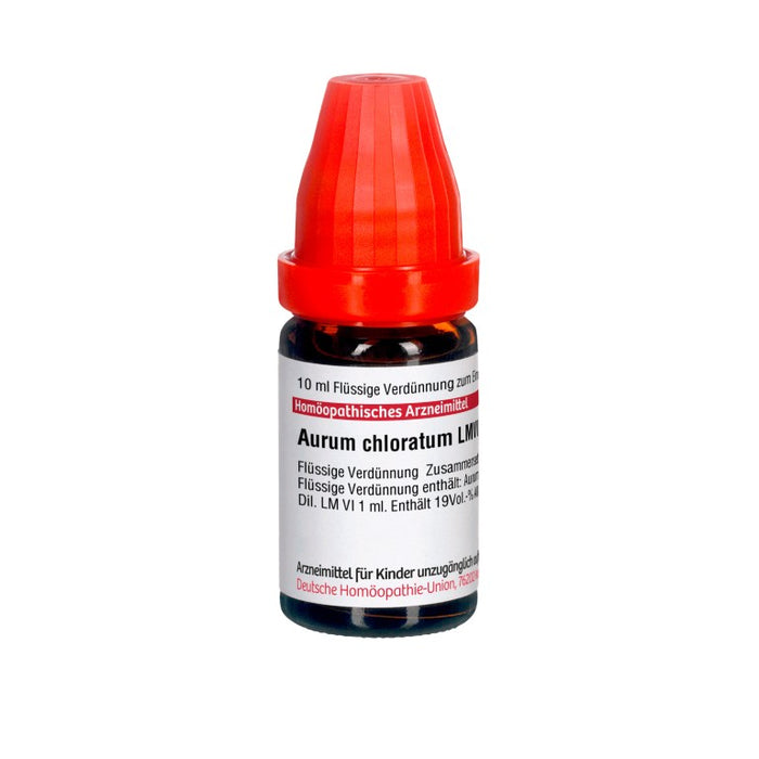 DHU Aurum chloratum LM VI Dilution, 10 ml Solution