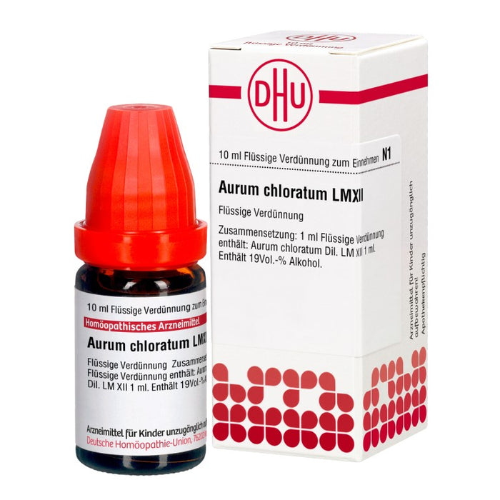 DHU Aurum chloratum LM XII Dilution, 10 ml Solution