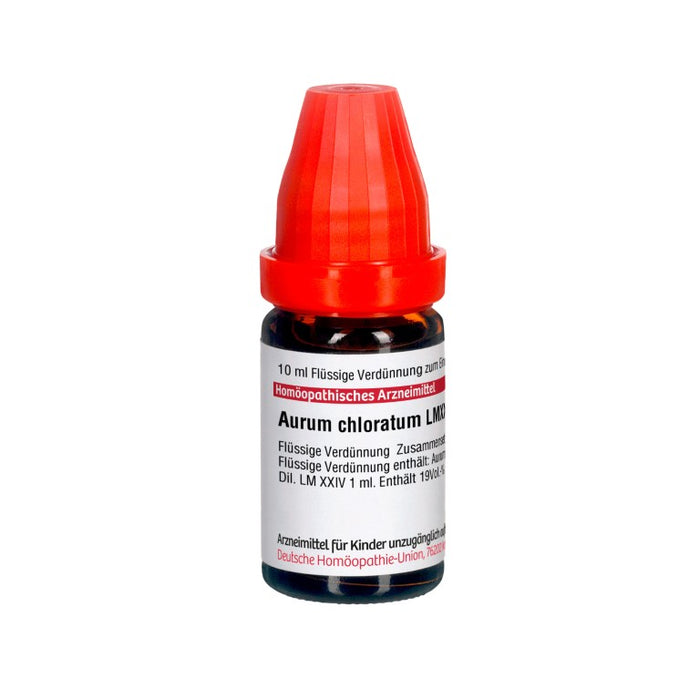 Aurum chloratum LM XXIV DHU Dilution, 10 ml Solution