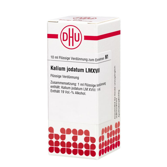 Kalium jodatum LM XVIII DHU Dilution, 10 ml Solution