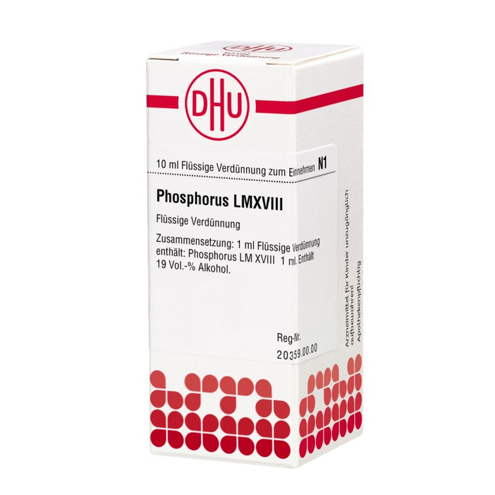 DHU Phosphorus LM XVIII Dilution, 10 ml Solution