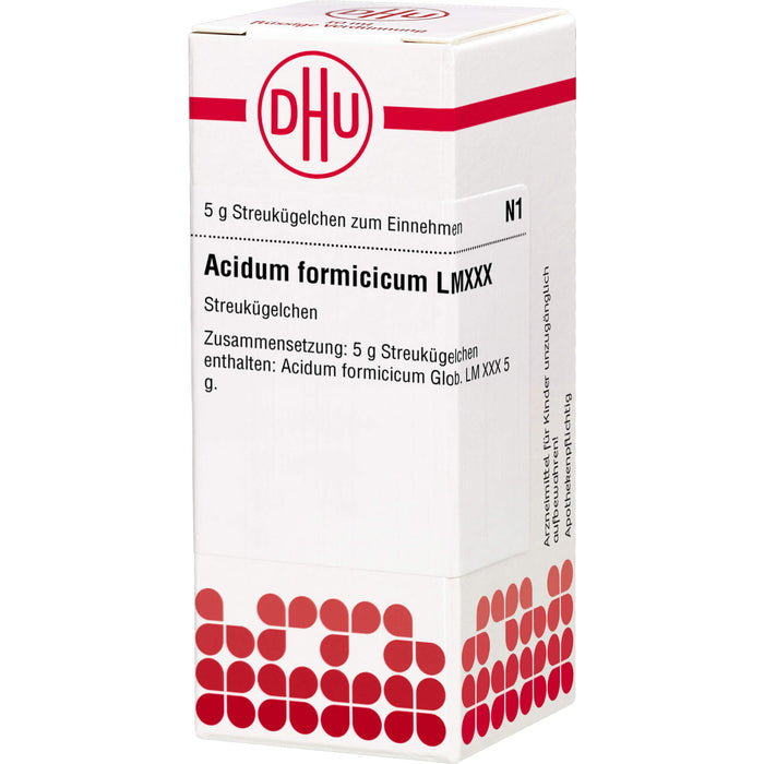 Acidum formicicum LM XXX DHU Globuli, 5 g Globules