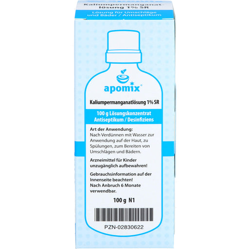 Kaliumpermanganat Loesung 1% SR, 100 ml Lösung