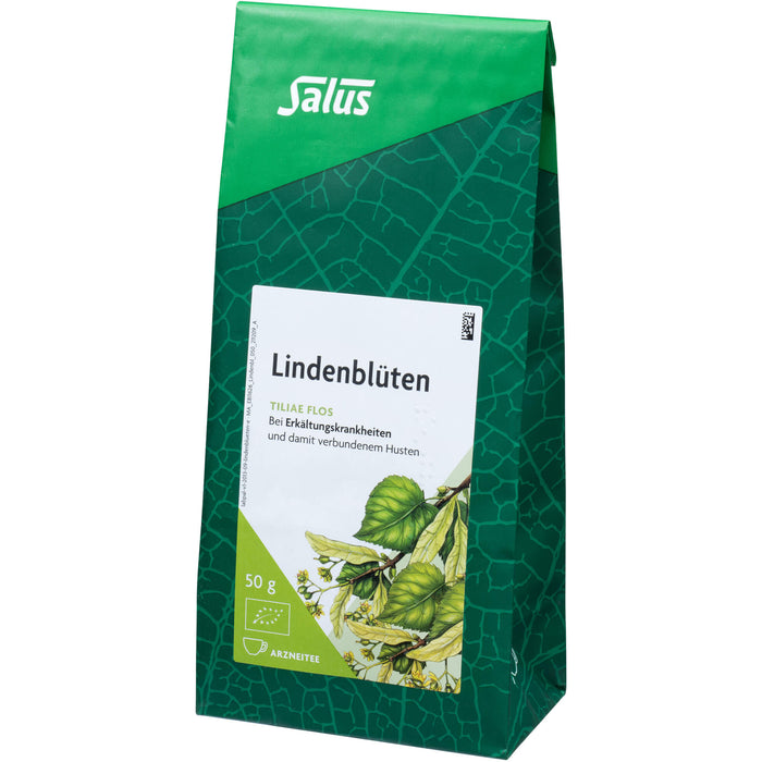 Salus Lindenblüten Arzneitee bei Erkältungskrankheiten, 50 g Tee