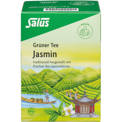 Grüner Tee Jasmin bio Salus, 15 St FBE