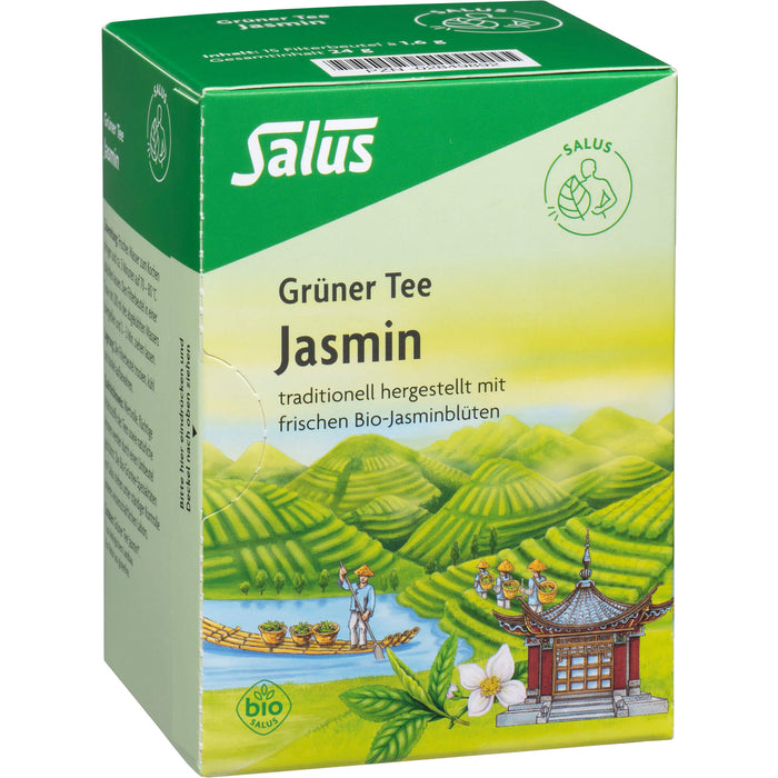 Grüner Tee Jasmin bio Salus, 15 St FBE