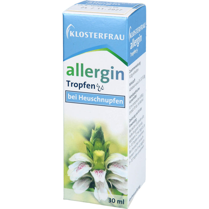 KLOSTERFRAU allergin Tropfen bei Heuschnupfen, 30 ml Lösung