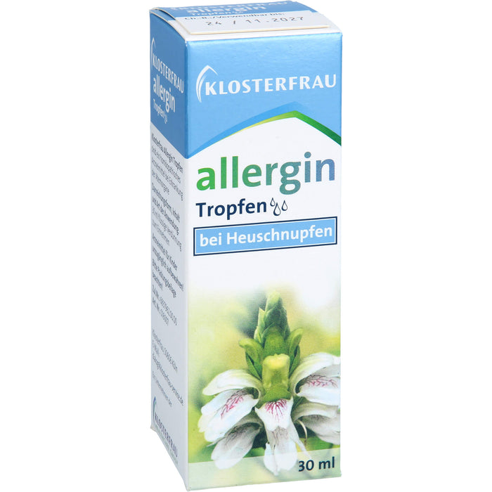 KLOSTERFRAU allergin Tropfen bei Heuschnupfen, 30 ml Lösung