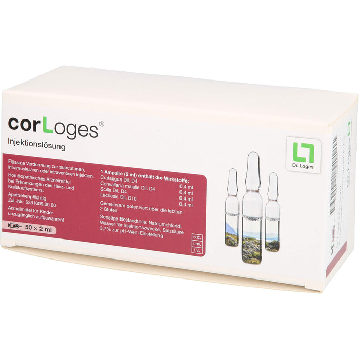 corLoges Injektionslösung, 50X2 ml ILO