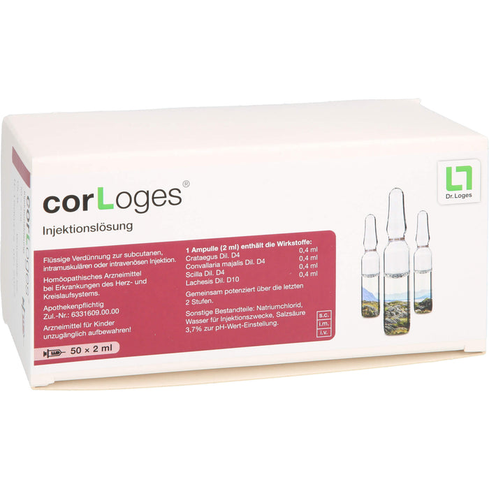 corLoges Injektionslösung, 50X2 ml ILO