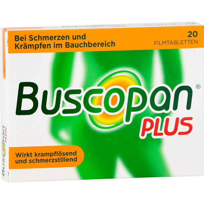 Buscopan plus Tabletten Reimport EMRAmed, 20 pcs. Tablets