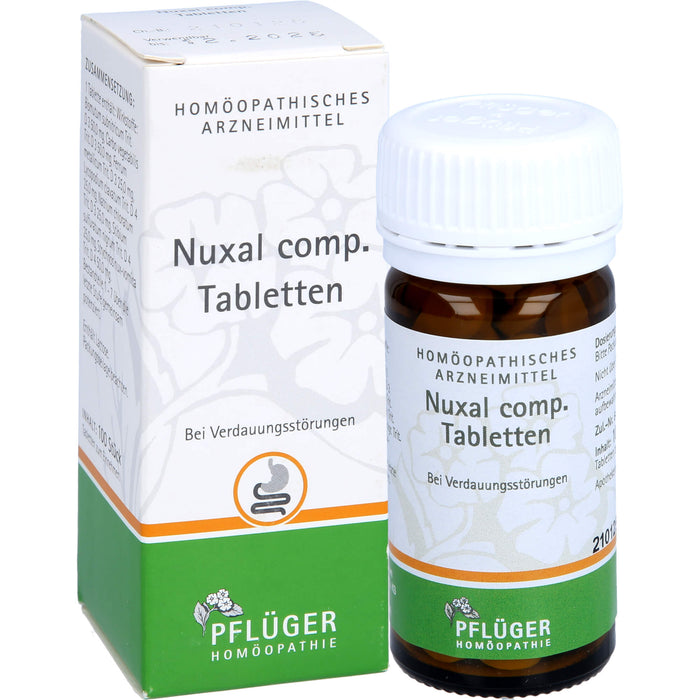 Nuxal comp. Tabletten bei Verdauungsstörungen, 100 St. Tabletten