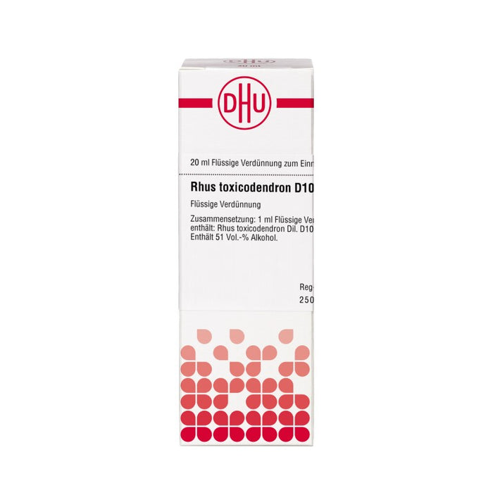 DHU Rhus toxicodendron D10 Dilution, 20 ml Lösung