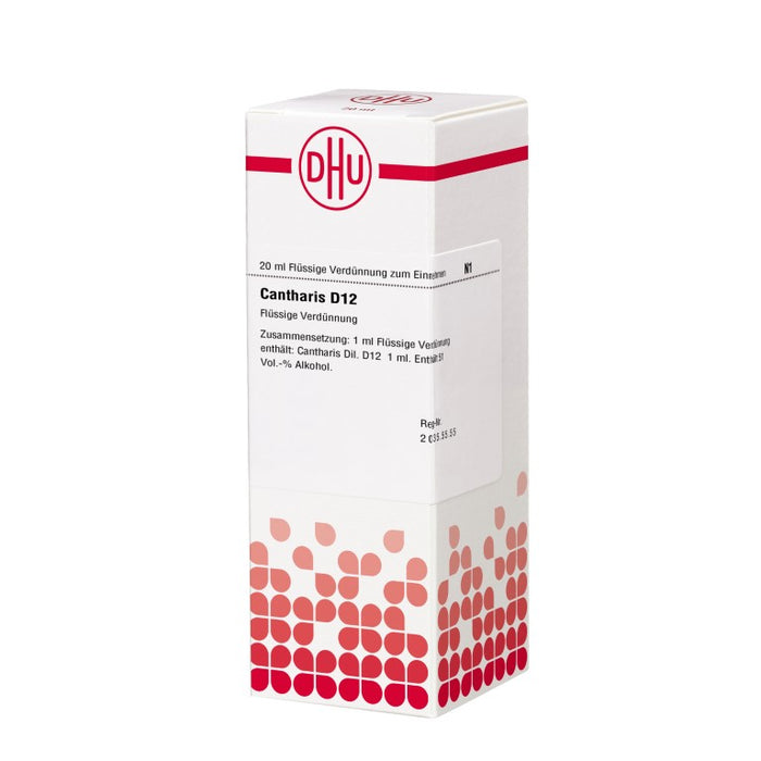 DHU Cantharis D12 Dilution, 20 ml Solution