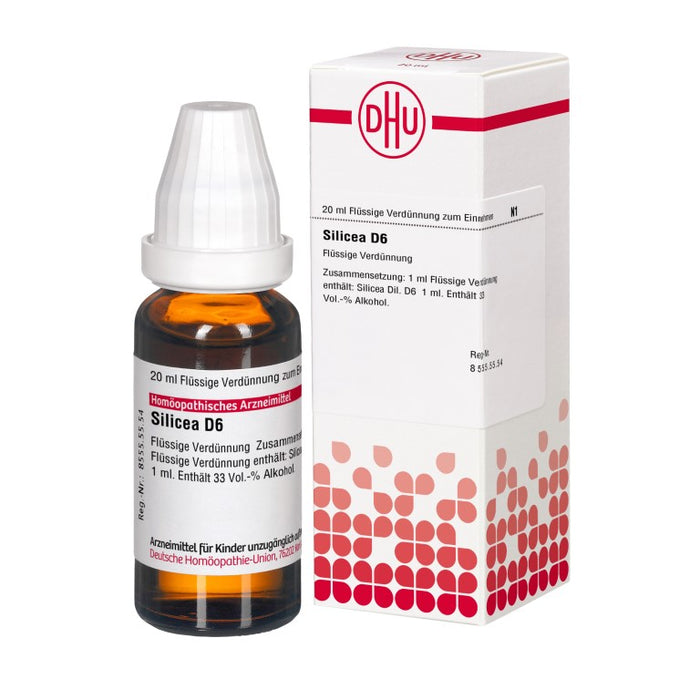 DHU Silicea D6 Dilution, 20 ml Solution