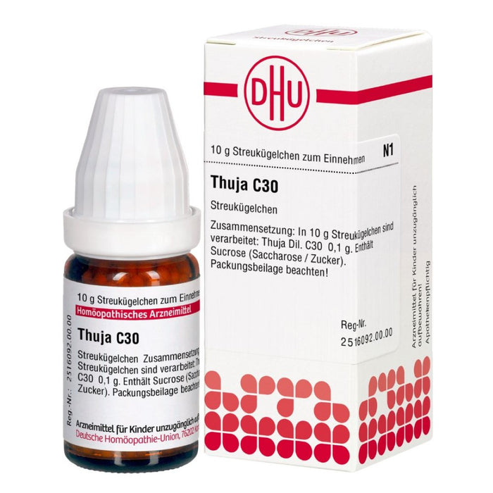 DHU Thuja C30 Streukügelchen, 10 g Globules