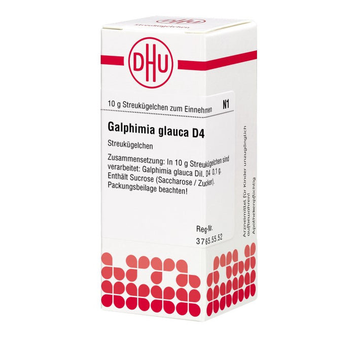 Galphimia glauca D4 DHU Globuli, 10 g Globules