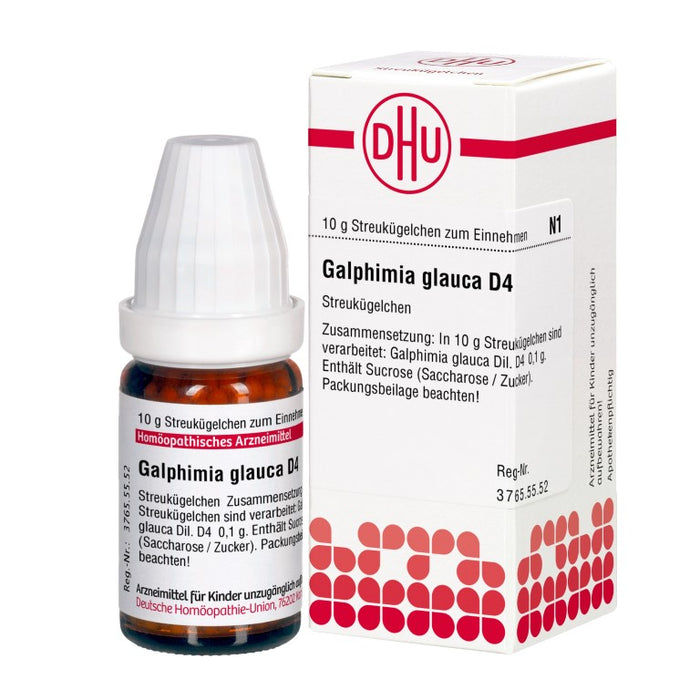 Galphimia glauca D4 DHU Globuli, 10 g Globules