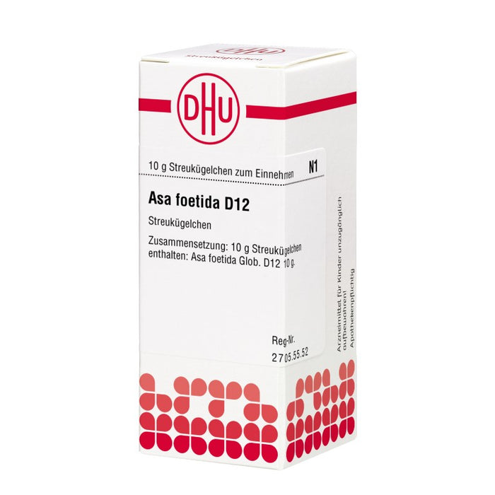 Asa foetida D12 DHU Globuli, 10 g Globules