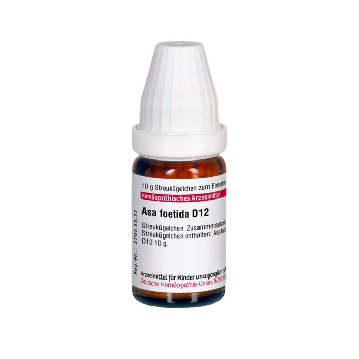 Asa foetida D12 DHU Globuli, 10 g Globules