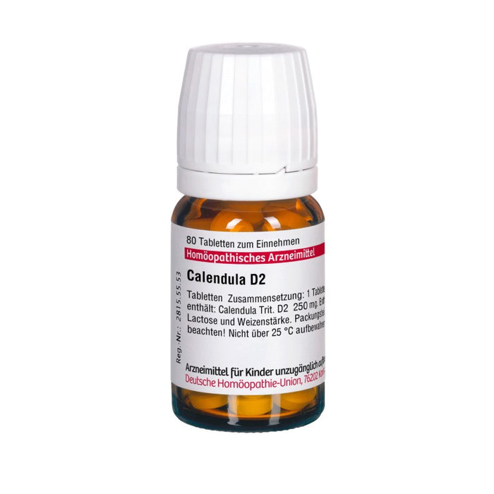 Calendula D2 DHU Tabletten, 80 pc Tablettes