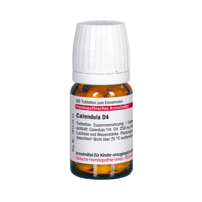 Calendula D4 DHU Tabletten, 80 St. Tabletten