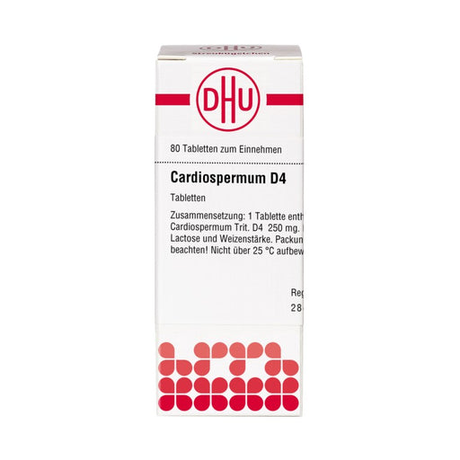 Cardiospermum D4 DHU Tabletten, 80 St. Tabletten