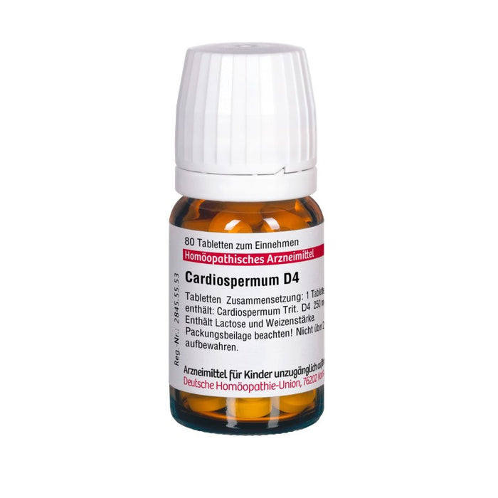 Cardiospermum D4 DHU Tabletten, 80 pcs. Tablets