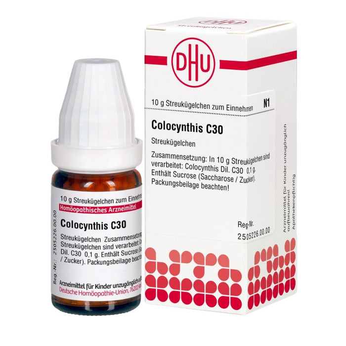 Colocynthis C30 DHU Globuli, 10 g Globules