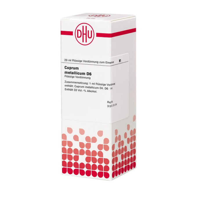 Cuprum metallicum D6 DHU Dilution, 20 ml Solution