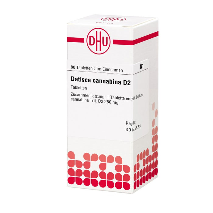 DHU Datisca cannabina D 2 Tabletten, 80 pc Tablettes